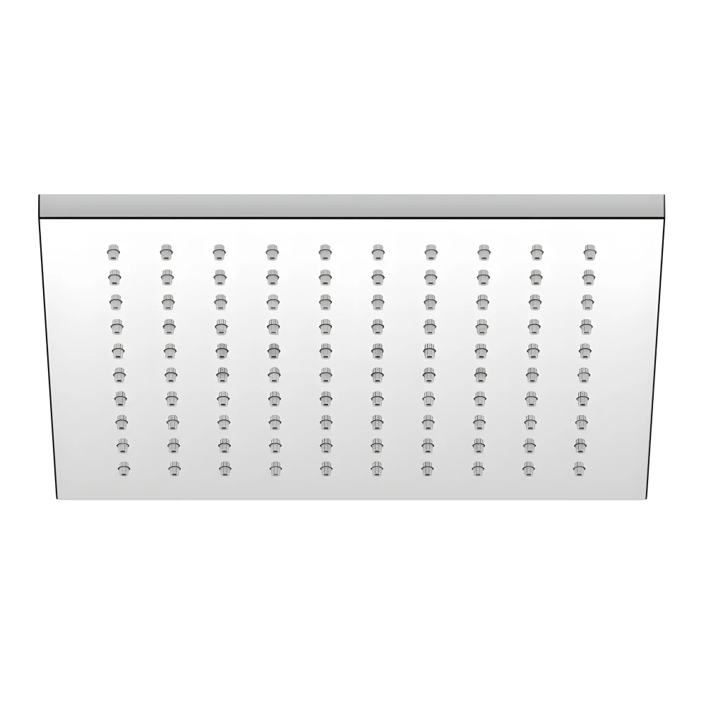 Pomme de douche 20x20 laiton chromé