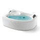 Baignoire balnéothérapie KENYA GAUCHE IMASSAGE 150x100 cm