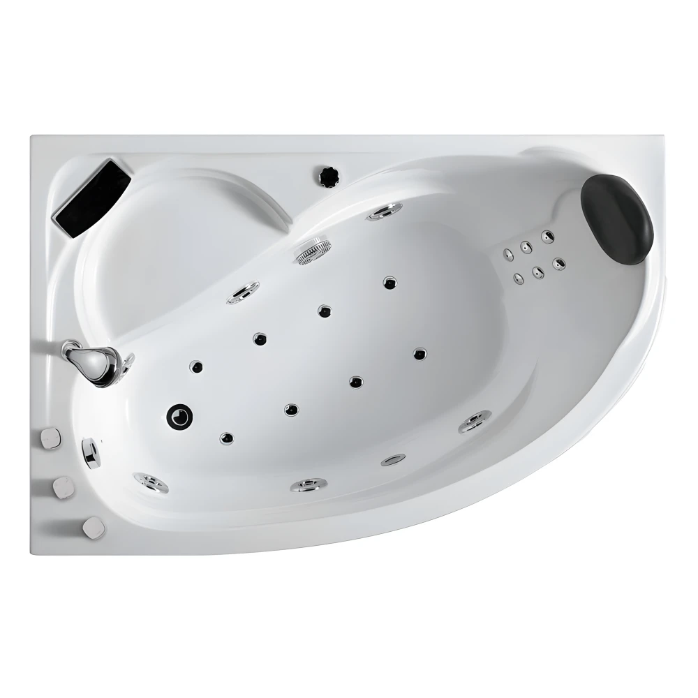 Vue supérieure KENYA GAUCHE IMASSAGE 150x100 cm