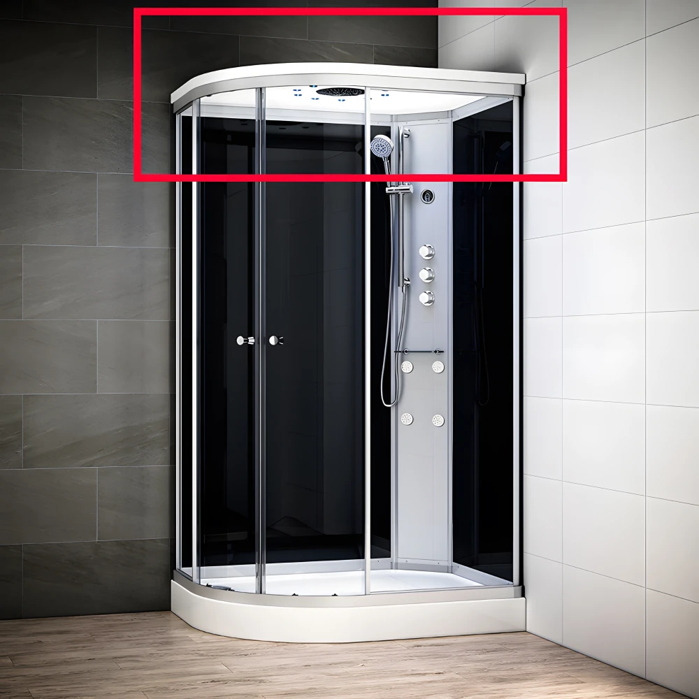 Toit SILVER 120 DROITE ASYMETRIQUE MASSAGE