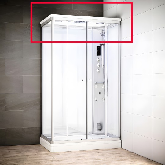 Toit SILVER 140 DROITE HAMMAM