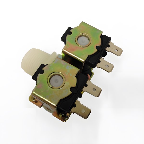 Électrovanne double pour baignoire balnéo