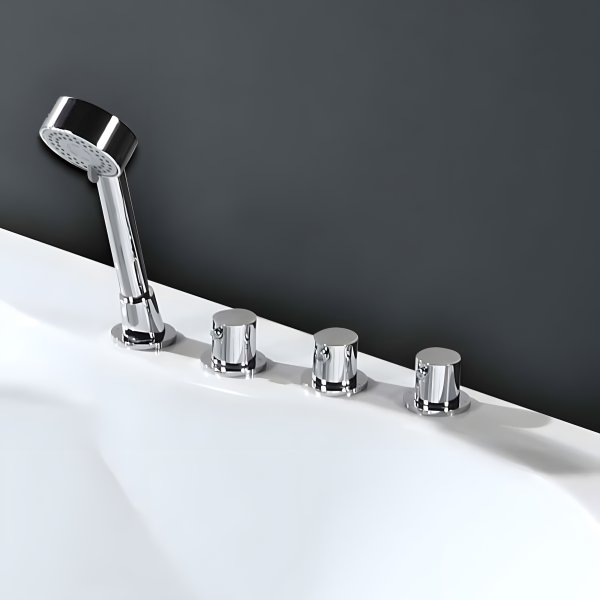 Robinetterie triple ronde balnéo IDYNAMIC / IPOWER