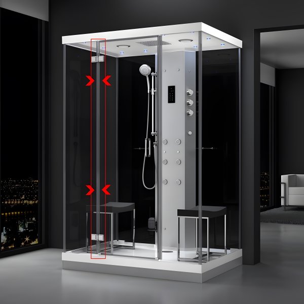 Joint verticaux de porte Urban (côté charnières)