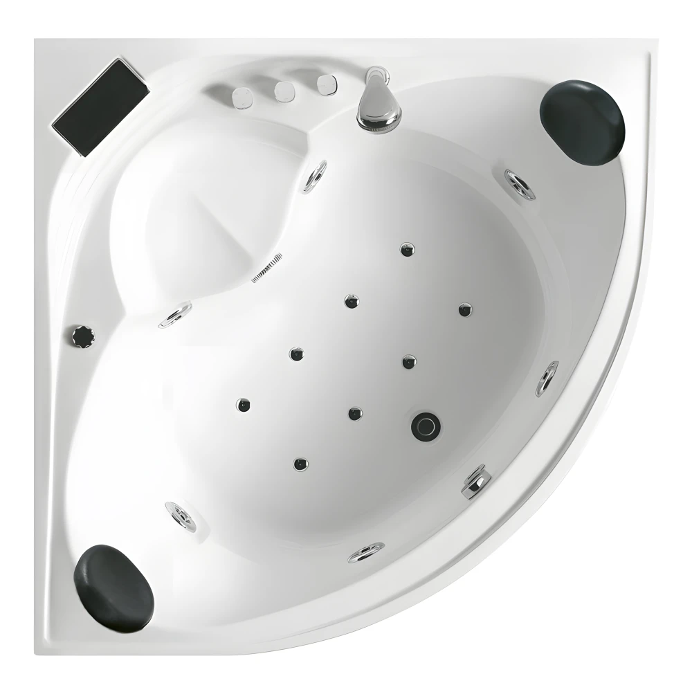 Vue supérieure SWEET IMASSAGE 135x135 cm