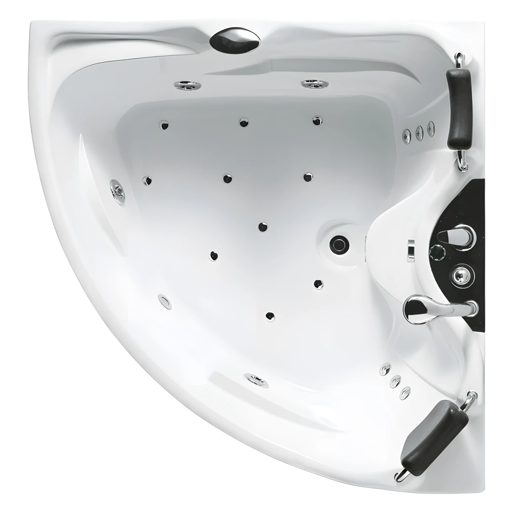 Vue supérieure VENISE DROITE ICONFORT 150x150 cm