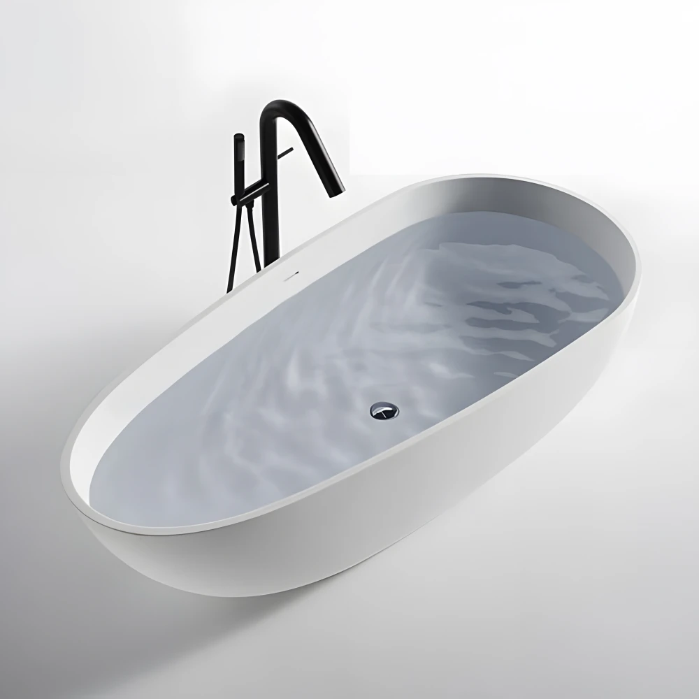 Baignoire ilot COCOON 140 Solid Surface