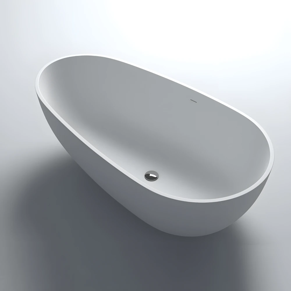 Baignoire ilot COCOON 160 Solid Surface