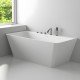 Baignoire semi-ilot LOVE 180 MATE Solid Surface