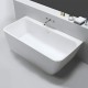 Baignoire semi-ilot LOVE 180 MATE Solid Surface