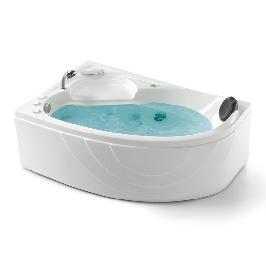 Baignoire balnéothérapie KENYA GAUCHE ICONFORT 150x100 cm