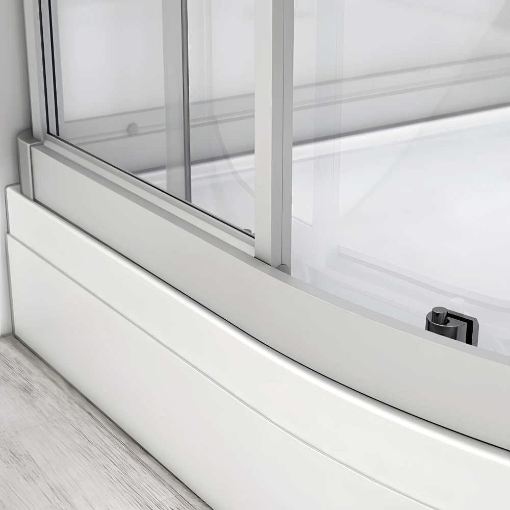 Plinthe de receveur en aluminium laqué