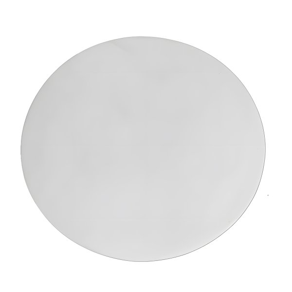 Couvercle de bonde blanc