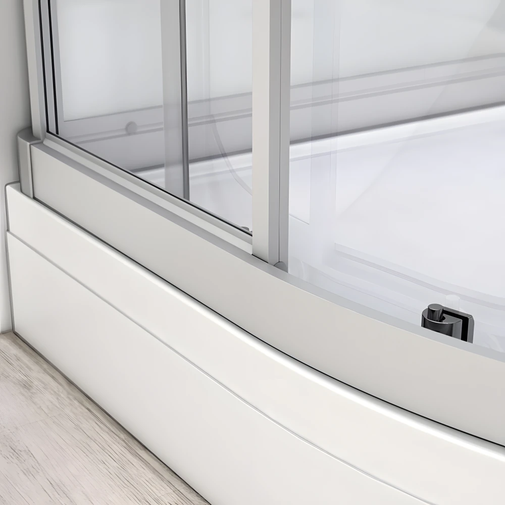 Plinthe de receveur en aluminium laqué