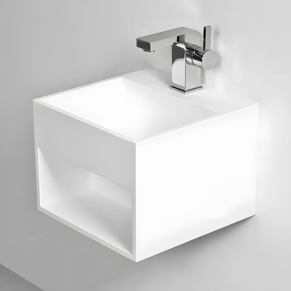 Solidité incomparable de la vasque, résistant aux tâches et à l'humidité