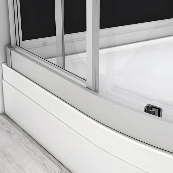 Plinthe de receveur en aluminium laqué