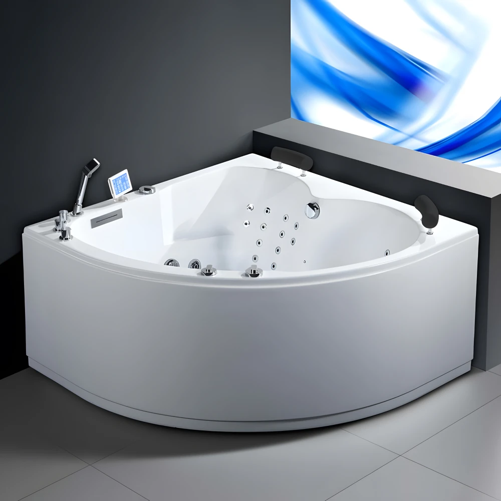Baignoire balnéothérapie AQUA DROITE IPOWER 140x140 cm