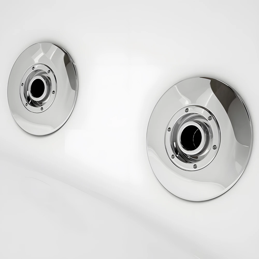 Massage lombaire assuré par des buses puissantes