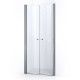 Portes de douche battantes ELBA 80 cm