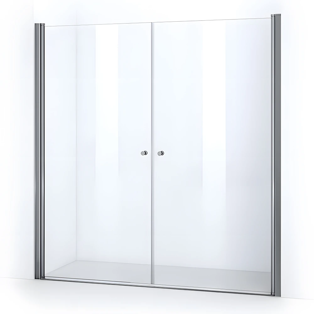 Portes de douche battantes ELBA 195 cm