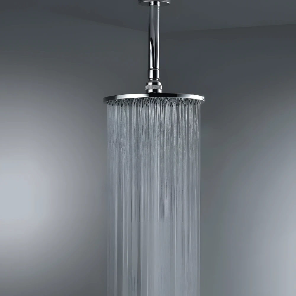 Installation avec bras vertical