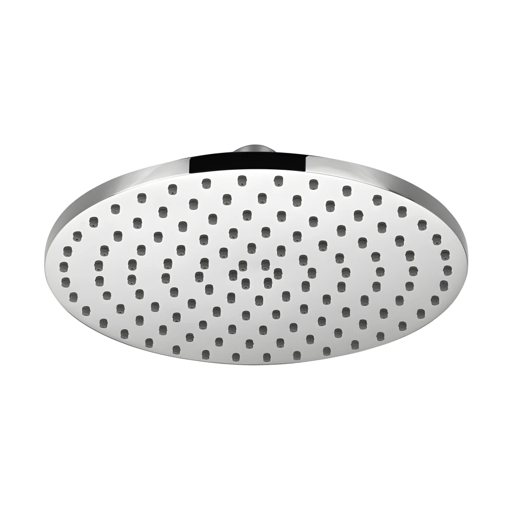 Pomme de douche en laiton massif chromé