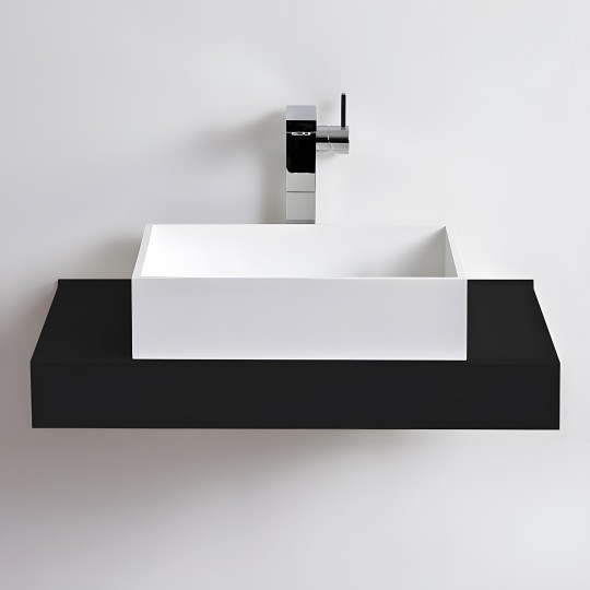 Vasque rectangulaire SQUARE en Solid Surface