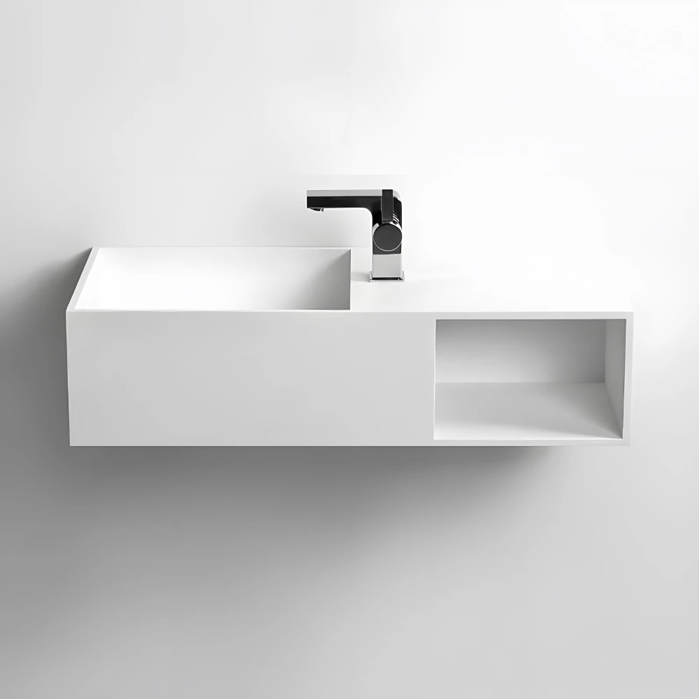 Solidité incomparable de la vasque, résistant aux tâches et à l'humidité