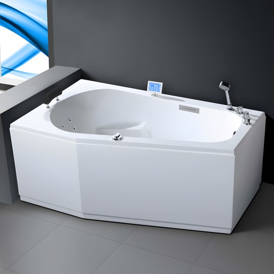 Baignoire balnéothérapie KORUS GAUCHE IDYNAMIC 170x100 cm