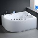 Baignoire balnéothérapie SIRIUS DROITE IPOWER 170x120 cm
